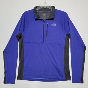 The North Face Men Ambition 1/4 Zip Pullover Jacket Lightweight GYM 10036